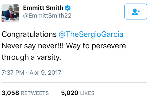 Emmitt Smith 2019 NFL Mock Draft.