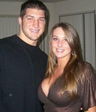 Tim Tebow with Google girl - 2024 NFL Mock Draft Updated 7/25